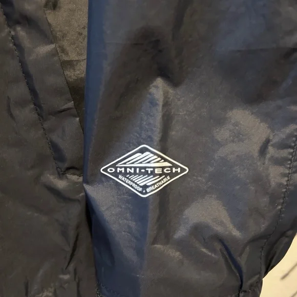 Columbia Black Rain Jacket - Picture 2 of 5